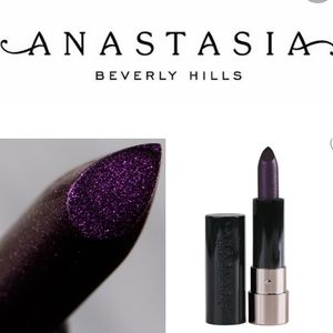 2/$15 & $5 ship 1 left ABH Chrome Purple Matte Lipstick Travel Size
